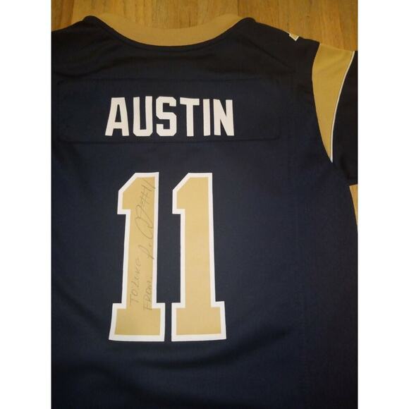 Tavon Austin Auto Jersey TO LUKE - Nike NFL Los Angeles Rams YOUTH Medium - Picture 4 of 8